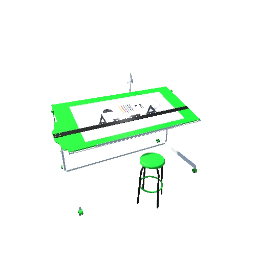 Drafting Table_1_Setup_Green